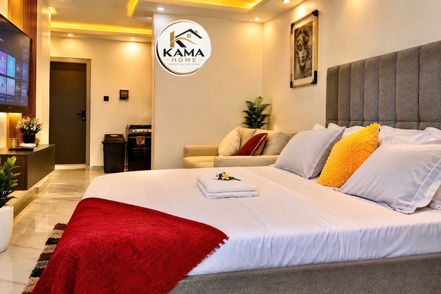 KAMA HOME STUDIO  : APPART SOSO🇨🇮🏡✨
